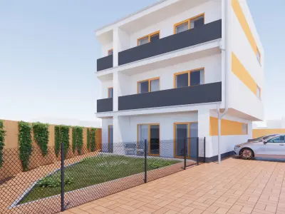 Apartment Building 3 3D model