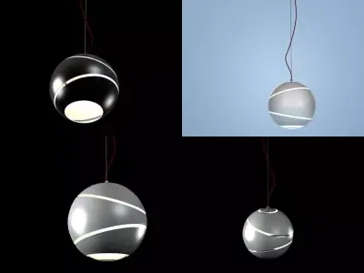 Bond pendant lamps 3D model