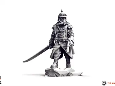 Valour Korps - Sergeant Walther 3D print model