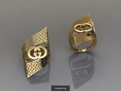 TORTURIAL RING 3D Model Pack