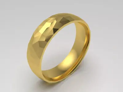 gold ring mr0194 3D print model
