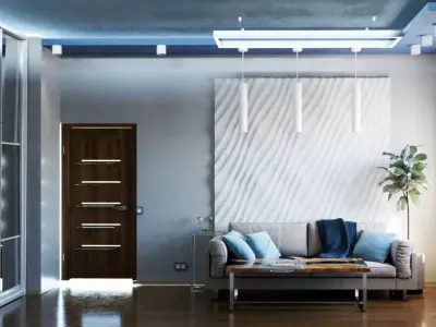 Small room of a holiday home 3D model