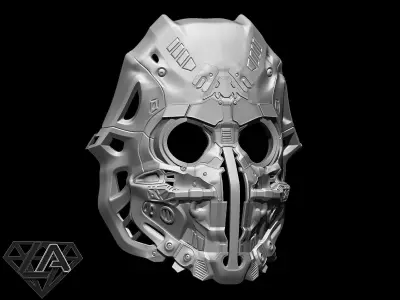 SCI-FI Pirat custom helmet 3D print model