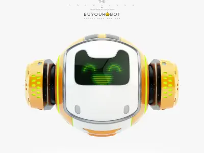 Dog walker VII bot 3D model