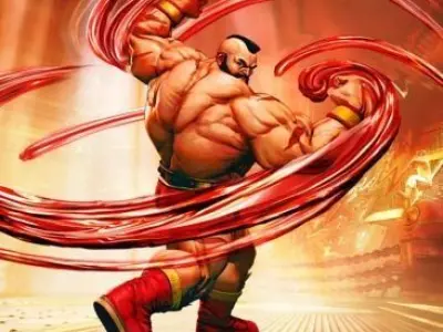 Diorama Zangief in fight 3D print model