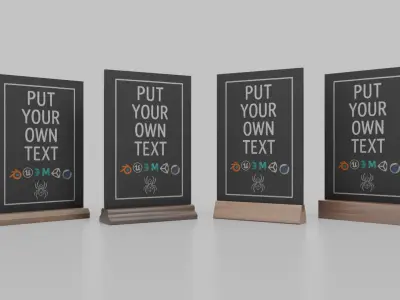  Complete Countertop Chalkboard Signs Bundle 