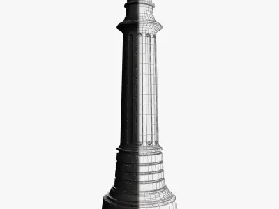 Light Pole-4 3D model
