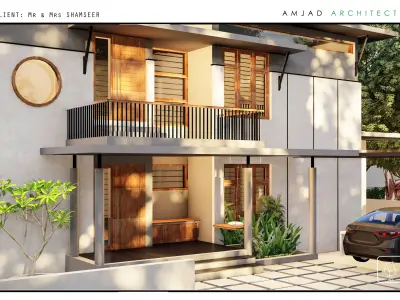 Residence at kerala  3D model