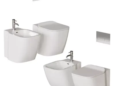 Noken ESSENCE-C WC Full Set 3D model