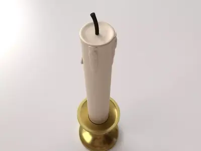 Candle 3D model
