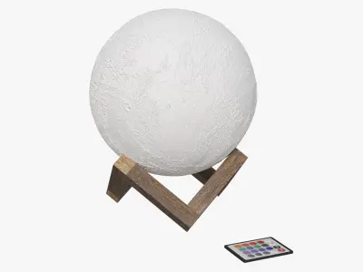 Night light Berger Moon 3D model