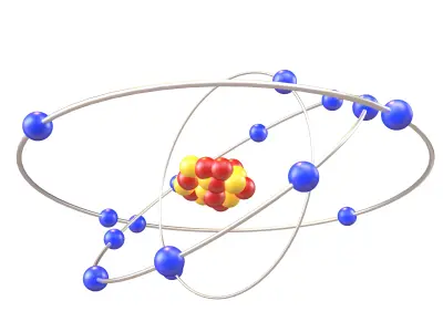 Phosphorus Chemical Element v2 001 Low-poly 3D model