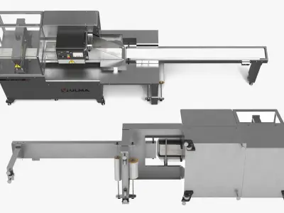  ULMA PV550 Flow Pack Packaging Machine Silver 