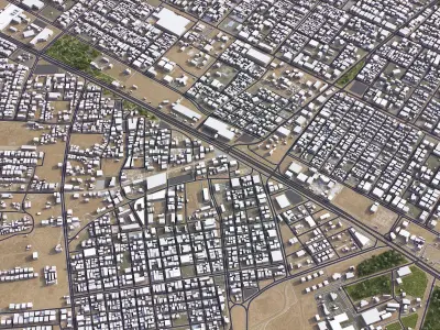 Tabuk Low-poly 3D model