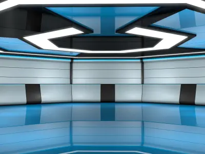 Sci Fi Interior  3D model