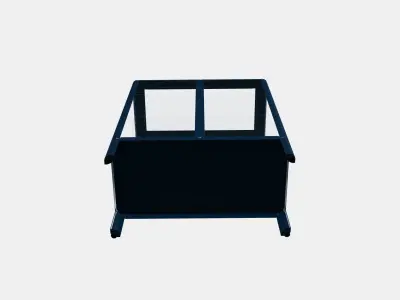 FABRIKOR Glass-door cabinet 3D model