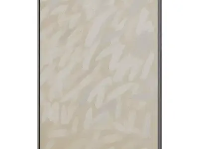 Set of 3 Abstract Paintings in Frames 3D model 80