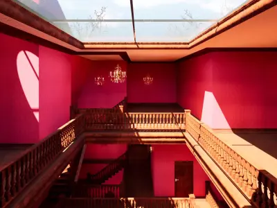 Haunted Manor  3D Model  3D model