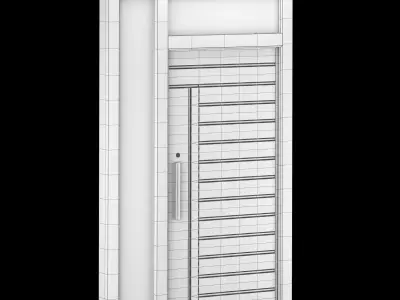 Exterior Large Doors 3D model