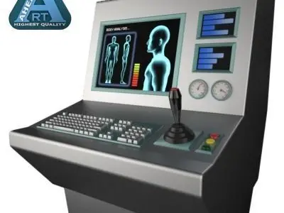 Control Console 3D model