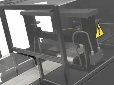  Horizontal Flow Pack Wrapper Silver 