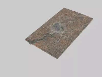 Lubbock City Low-poly 3D model