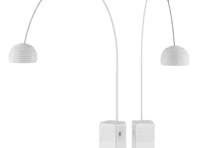 Flos ARCO Floor lamp 3D model purchase