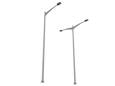 Lamp Post - Light Pole - Light Post - Street Light - Group 09 3D model