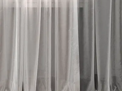 Curtain Set 490C 3D model