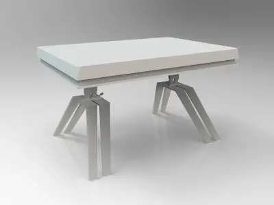 The SCI-FI table Free 3D model