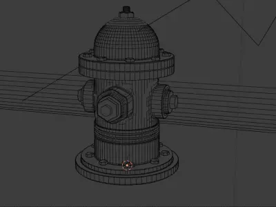 fire hydrant-hidrante Free 3D model