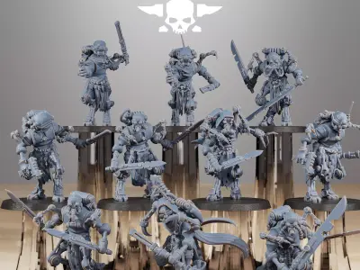 Scavenger Runners 3D print model