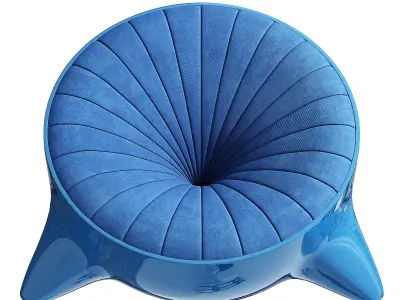 Abel Lounge Chair 3D model