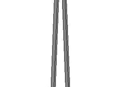 KLABB Floor lamp 3D model