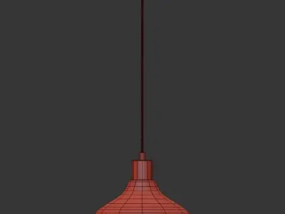 ALRUN GLASS PENDANT 3D model