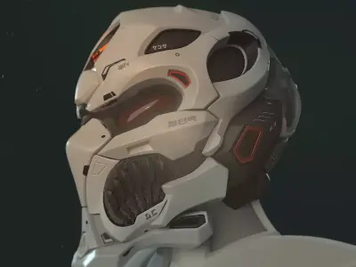 Helmet 022 01 3D model