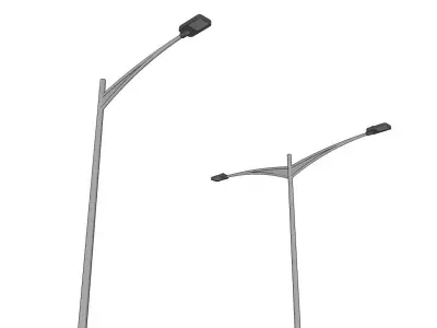 Lamp Post - Light Pole - Light Post - Street Light - Group 09 3D model