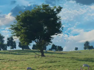 Ultimate 4K Nature Environment Asset Pack 3D model