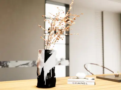 Office Space Interior 3D model