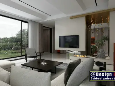 Living room 10 3D model