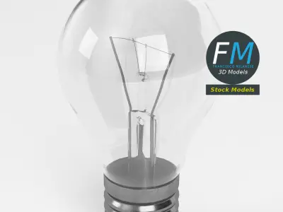 Light bulb 1 3D model