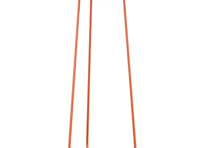 Vesoi Trepie floor lamp  Low-poly 3D model