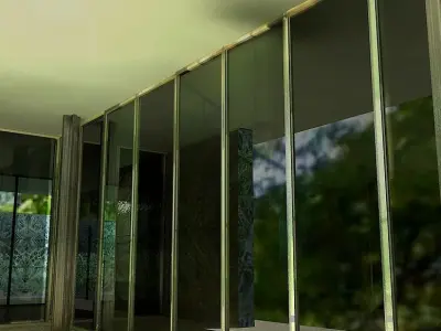 Pabellon de Barcelona 3D model