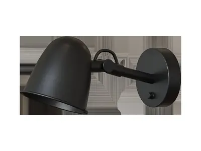SKURUP SCRUP Sconce black 3D model