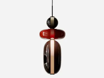 Pebbles Pendant Lighting from Bomma 3D model