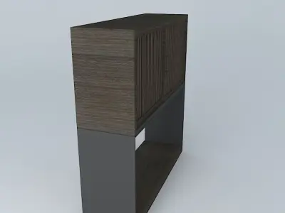 Raised Tansu 3D model
