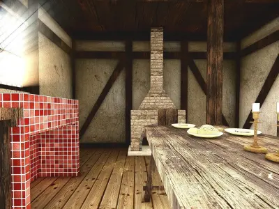 eren yeager house 3D model