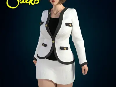 Saeko For G8F And G81F 3D model