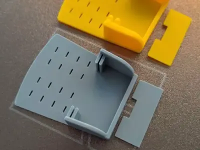 Beehive Door Entrance Platform German Standard 3D print model