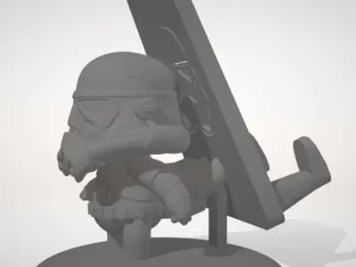 Stormtrooper PortaCelular 3D print model